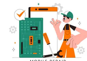 10 Mobile Repair Service Illustration