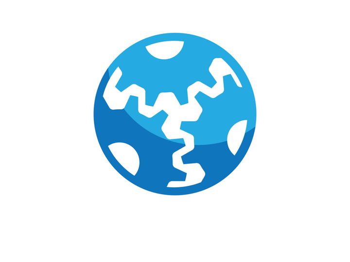 Gear icon logo vector