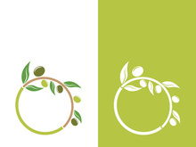 olive icon vector illustration design template