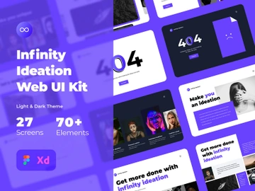 Infinity Ideation Multipurpose Web UI Kit preview picture