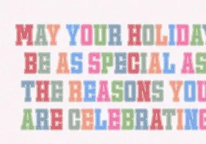 Special Holiday - Modern Display Font