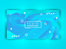 Modern Abstract Sky Light Background Template