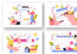 9 Event Planning Illustration
