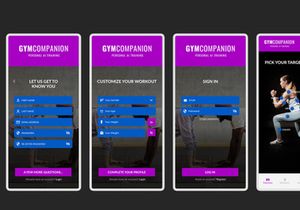 Gymcompanion – Fitness App UI-Kit