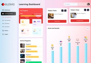 SaaS - Online Course Dashboard