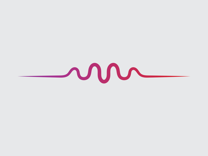 SOund wave line logo