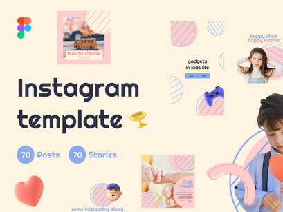 Instagram Template Kids Education