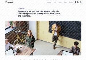 Podcast website