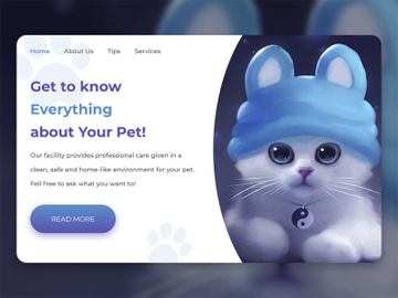 Pet Landing Page preview picture