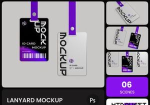 Lanyard Mockup