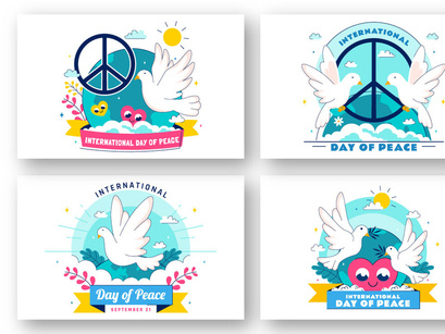 10 International Peace Day Illustration