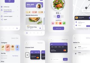 Eatly - Food And Delivery App UI Kit