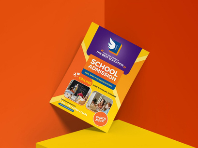 Free Education Flyer Design Template