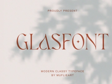 Glasfont preview picture