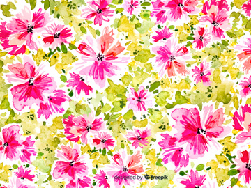 Floral Watercolor Backgrounds preview picture