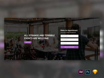 Hero Header for Event & Conference Websites-01 preview picture