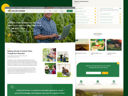 Farming Landing Page preview picture