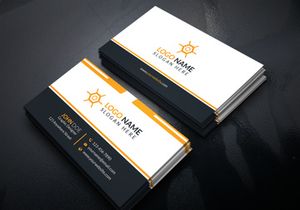 Minimal Business Card Design Template
