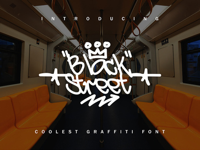 BlackStreet - Coolest Graffiti Font