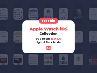 Freebie Apple Watch iOS Collaction