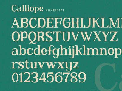 Calliope - Serif Font