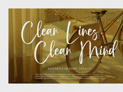 Glade - Handwritten Font