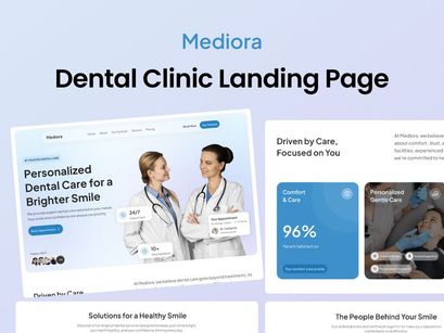 Mediora - Dental Clinic Landing Page