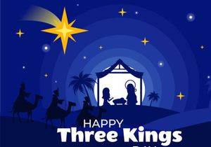 11 Three Kings Day Illustration
