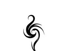 Tribal tattoos. Art tribal tattoo. Vector sketch of a tattoo. Idea for design