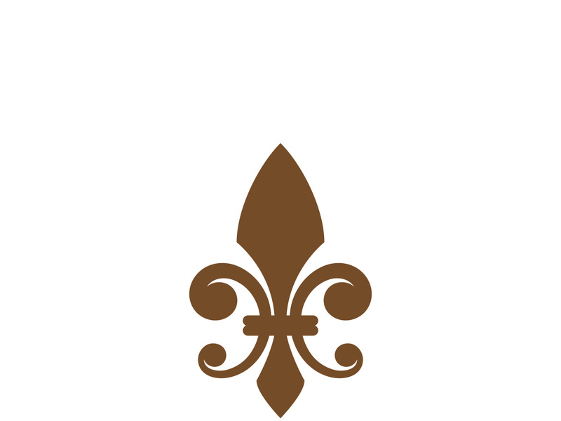 Fleur de lis vector icon