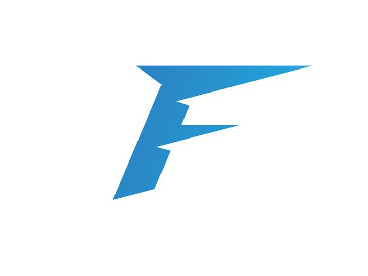 F logo and symbols template vector
