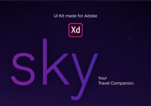 Sky UI Kit for Adobe XD