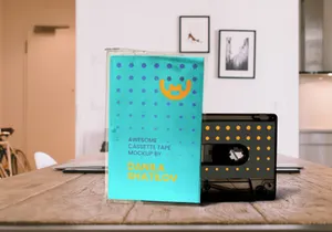 Cassette tape mockup FREE