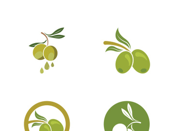 Extra virgin olive oil logo icon design vector illustration preview picture