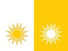 Sun vector illustration icon logo template design