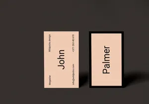 Free Business Card Mockup