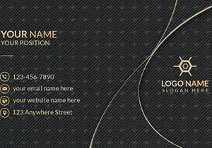 Luxury Business Card Design Template