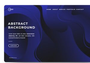 3D Abstract Background Minimal
