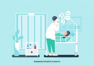 Hospital and Healthcare Vector Scenes_Vol 02