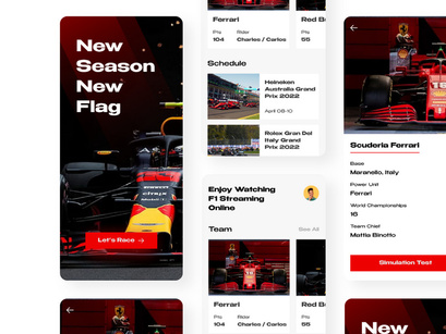Carreras - F1 Streaming Mobile App
