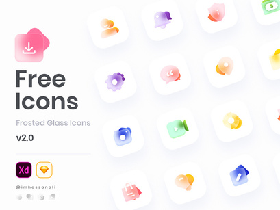 Free Glass Icons Pack