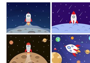20 Cute Astronaut In Space Background Illustration