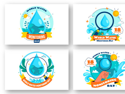 10 World Water Monitoring Day Illustration