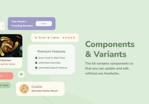 kcal - Nutrition App UI Kit