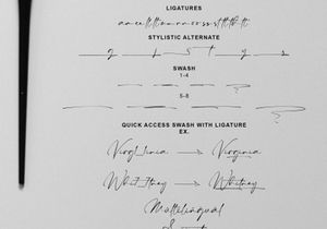 Dontheus - Signature Font