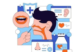 10 Otorhinolaryngologist Vector Illustration