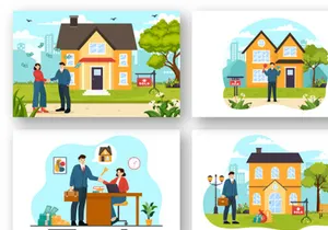 12 Land Broker Illustration