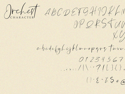 Orchest Luxurious Script Font