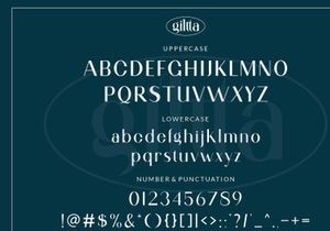 giltta sans serif font