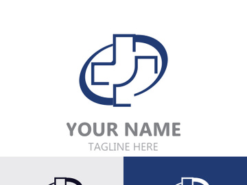 Medical  logotype health care simple modern design illustration template preview picture